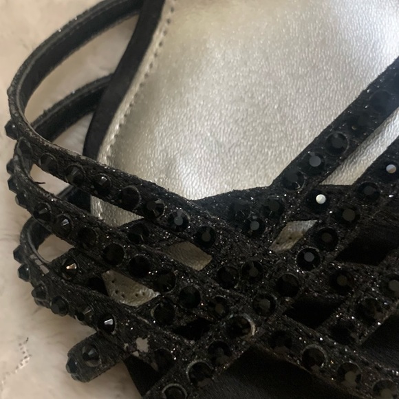 Nina New York leather sole satin size 6 black - Picture 9 of 11